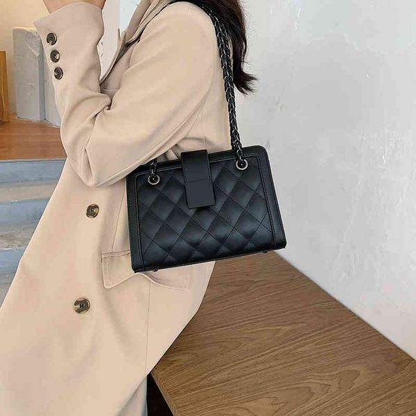 

55% off discount 2022 autumn winter new bag women's embroidered thread single shoulder fashion chain messenger crossbody shoulder bags