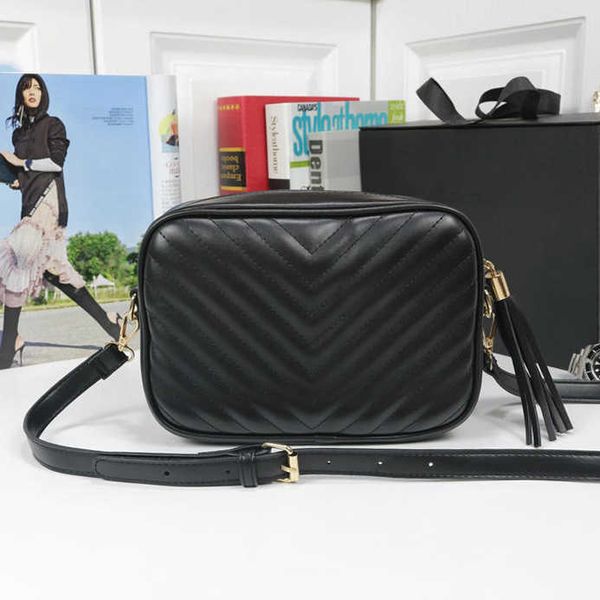 

handbag women luxurys designers bags 2022 6-color casual travel tassel small square bag pu material fashion shoulder bag's wallet