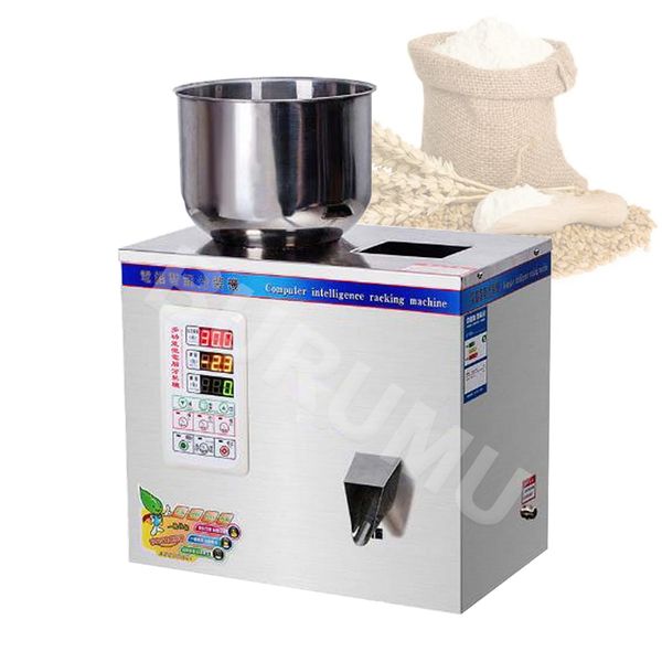 Máquina de pesagem de grãos de chá para enchimento de sementes de frutas em pó 110 V 220 V