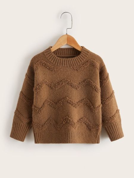 

toddler boys chevron knit sweater she, Blue
