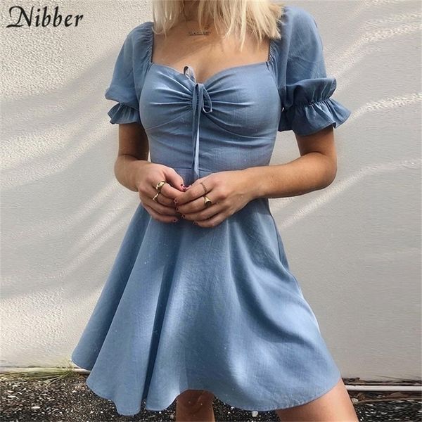 

nibbersummer elegant office ladies mini pleated dresses women party night fashion dresses mujer ruffle design bow slim dress t200521, Black;pink