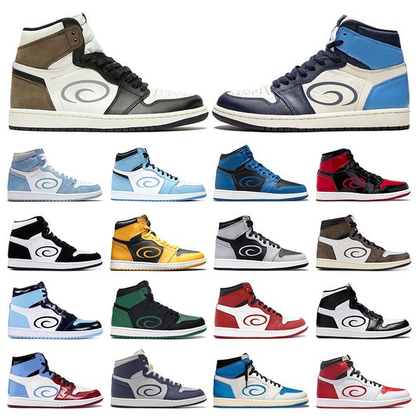 

1s men basketball running shoes 1 university blue dark mocha bred patent hyper royal twist obsidian shadow 2.0 outdoor women sports trainers