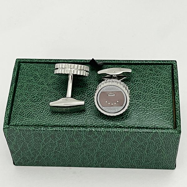 

luxury designer cuff links classic rox french cufflinks for men gift, Silver