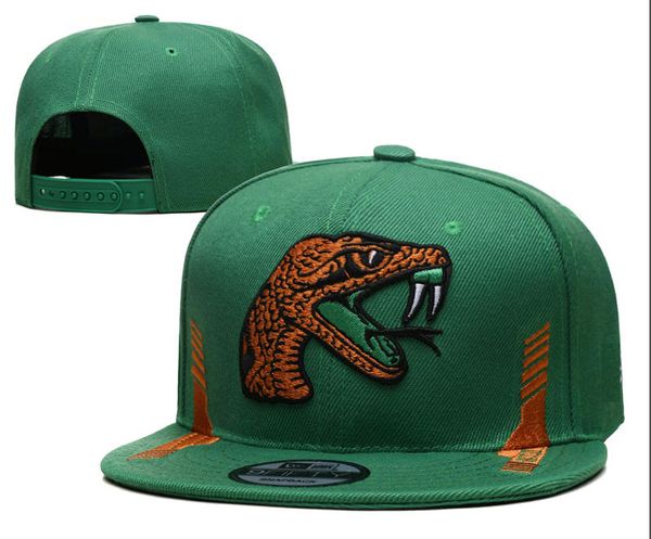 Top qualidade bordada no futebol universitário basquete de beisebol snapbacks hi hop fãs chapéus de moda tampa plana