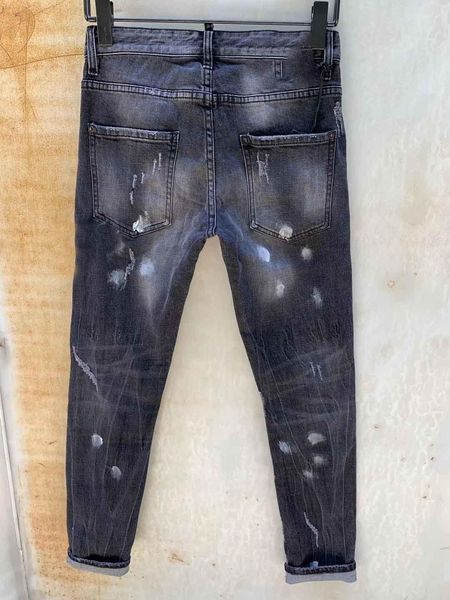 

jean mens jeans denim jean black ripped pants pour hommes men s italy fashion biker motorcycle rock reviv dsquare 2 dsquareds dsq2s dsqs odk, Blue