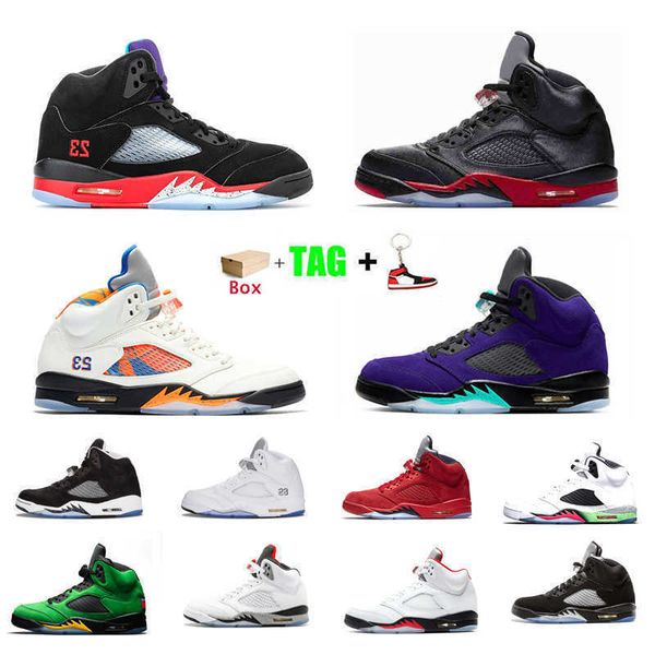 

basketball shoes 5 jumpmen 5s oreo women sneakers anthracite white sail metallic silver space jam black muslin grey what the oregon