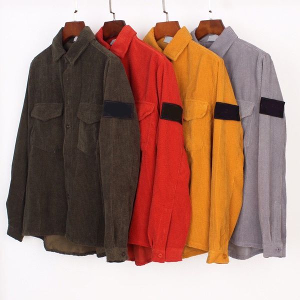

brand coats men turn-down shirt collar windbreaker patchwork jackets stone running sports hoody jogger casual coat size m- 987, Black;brown