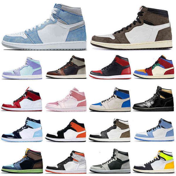 

2021 1s men outdoor shoes 1 hyper royal banned bred shadow chicago women mens trainers sports sneakers dropshipping