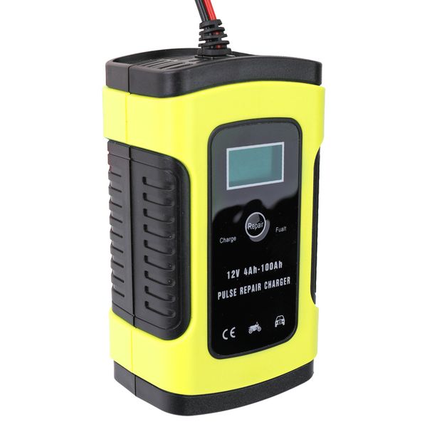 

automatic smart 12v car battery charger 5a with lcd display