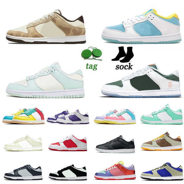 

2021 fashion men womens sb running shoes skateboard low mens sneakers lagoon pulse lime ice animal pack barely green with orange symbol, Black
