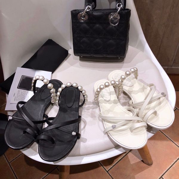 

10a shoes slippers luxury designer slippers fashion summer sandals with box 20, Black
