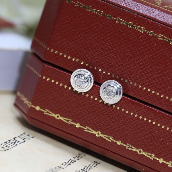 

mens hip hop stud earrings jewelry fashion round gold silver simulated diamond earring for men xy003, Golden;silver