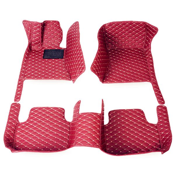 

3d moulded pu leather waterproof car floor mats for hyundai i30 all