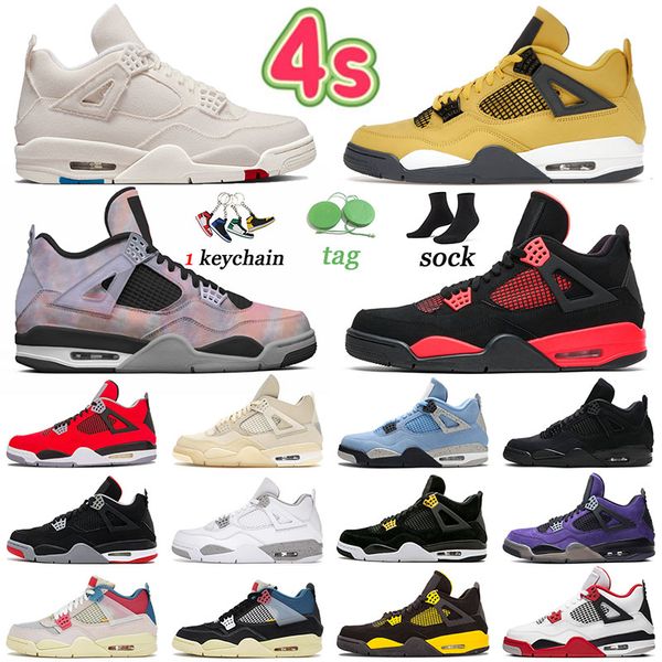 

fashion 4 jumpman original basketball shoes zen master red thunder white oreo fire red 4s trainers sports mens womens black cat taupe haze c