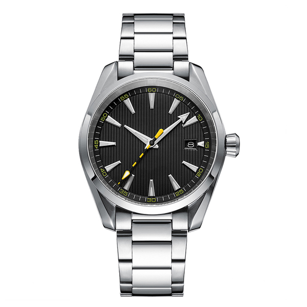 

wristwatches 40mm nh35a men's automatic watch fashion classic mechanical wristwatch stainless steel aqua 15000 gauss, Slivery;brown