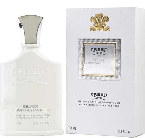 

gift perfume good quality creed silver mountain water 100ml men per