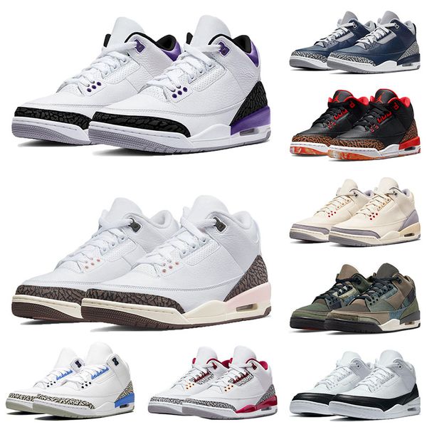 

jumpman 3 authentic basketball shoes shady muslin mens kumquat trainers desert elephant cardinal red 3s unc sneakers sports womens fashion n