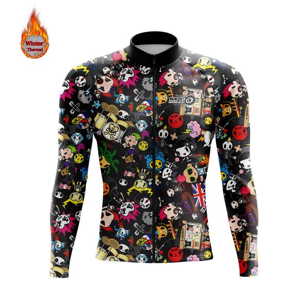 

cycling winter bicycle long sleeve warm jerseys chaqueta calefactable bike thermal jacket sport clothing mtb outdoor uniform, Black;brown