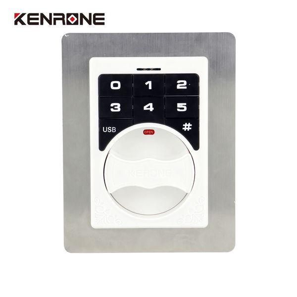 

kerong electronic smart locks digital cabinet latch embedded security anti-theft password number keypad locker lock