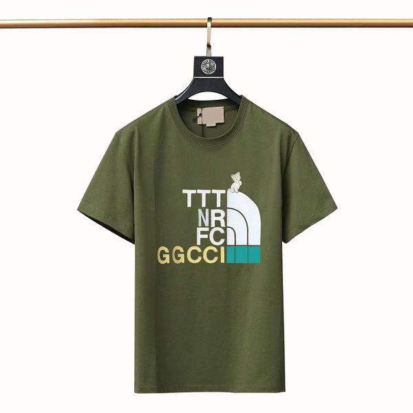 

men t shirt luxury tee summer black white clothes fashion casual men s clothing trend short sleeve cotton letter tees womens, White;black