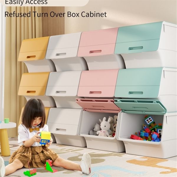 Joybos Storage Box Home Front Oversion Удобный утолщенный утолщенные детские закуски игрушки JX19 210309