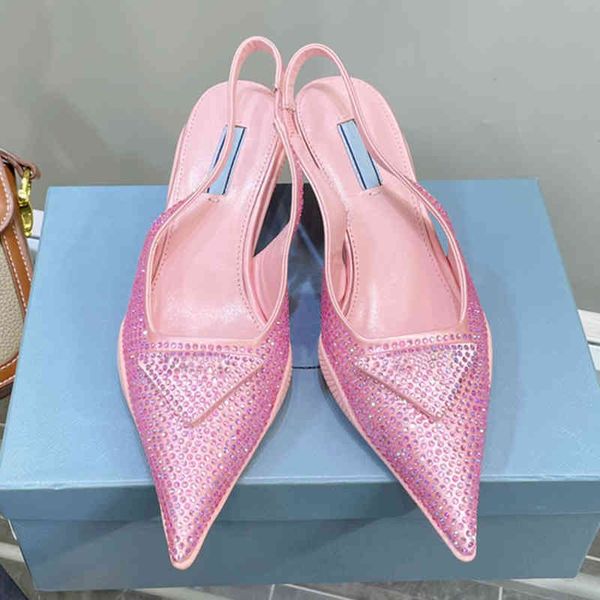 

dress shoes factory price latest styles plus size women's pointed toe low heel bridal sandals fashion banquet 2vh2, Black