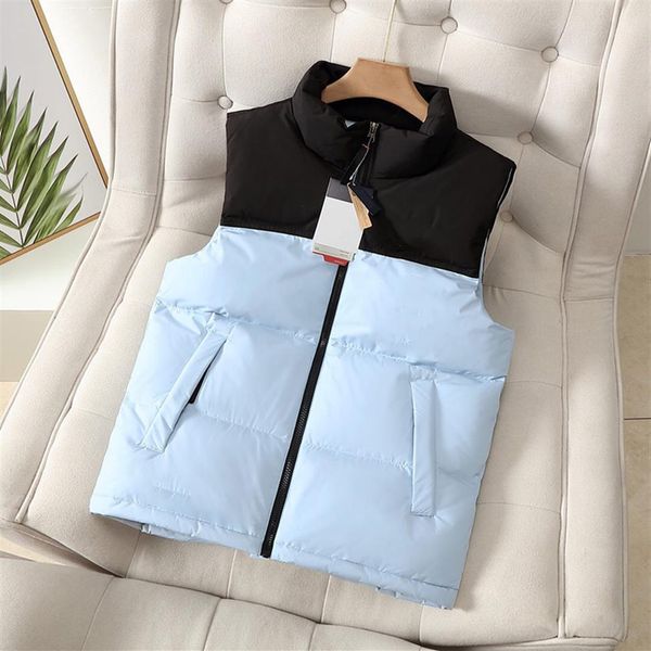 

men's vest down sleeveless waistcoat woman jackets designer fashion fe258d, Black;white