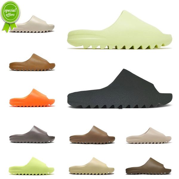 

2022 2022 slide slippers onyx ochre earth brown desert sand bone cor, Black