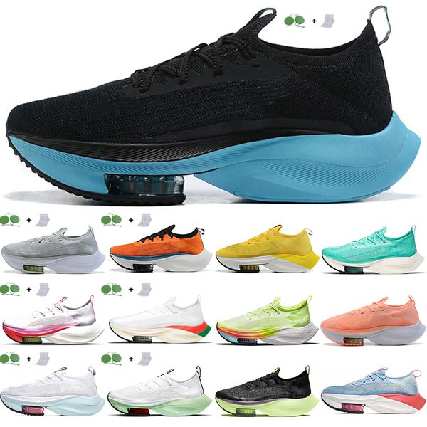 

retro zoom vaporfly next mens running shoes valerian green ekiden be true volt flexible man zapatos jogging outdoor sports trainers walking
