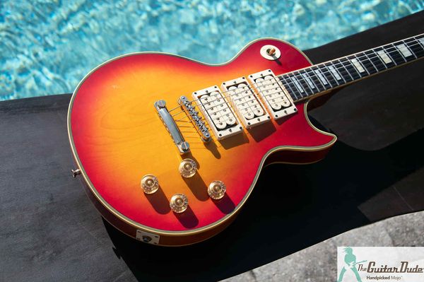 Greco EG-600PR „Ace Frehley“ LP Custom – SELTENES 3-Tonabnehmer-Modell – MIJ E-Gitarre