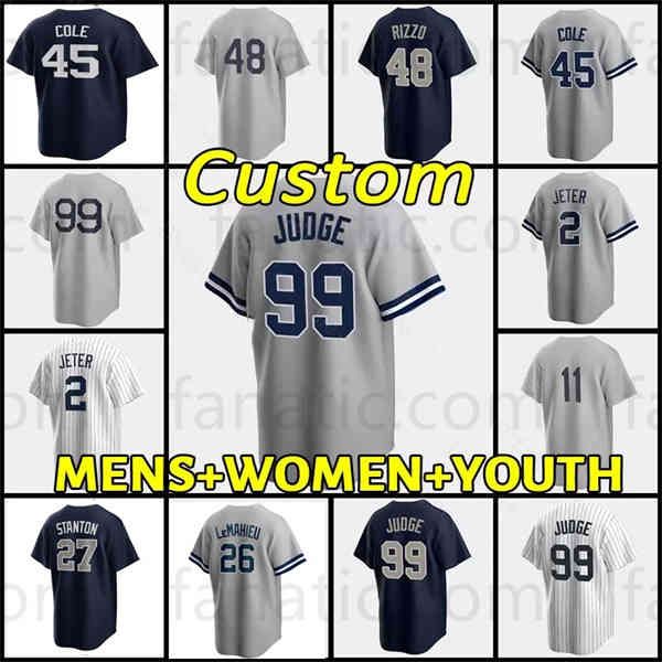 

stitched 99 aaron judge jersey yanke 2 derek jeter 45 gerrit cole 2022 custom gleyber torres don mattingly babe mariano men women kids, Black