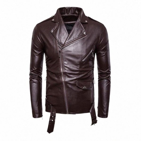 

men's jackets slim stylish solid color zipper coat windproof male pockets for autumn 02mw#, Black;brown