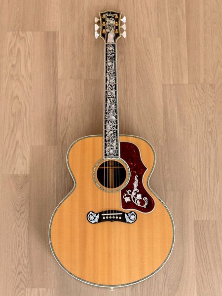 

master museum sj-200 ren ferguson jumbo acoustic guitar