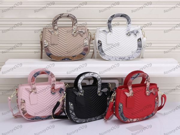 

luxury personalized embroidery tote bag large capacity women's bags versatile messenger single shoulder portable fashion bag