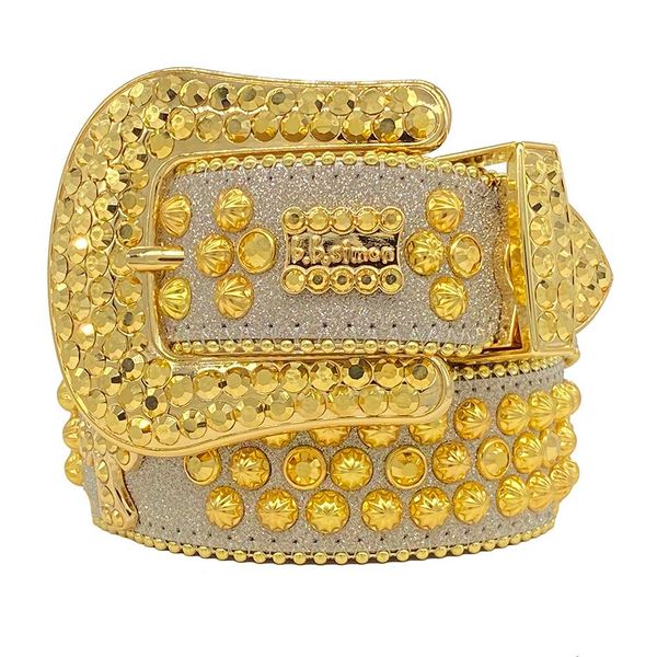 

2022 designer belt bb simon belts for men women shiny diamond belt static gold cintura uomo boosluxurygoodsa1a, Blue;gray