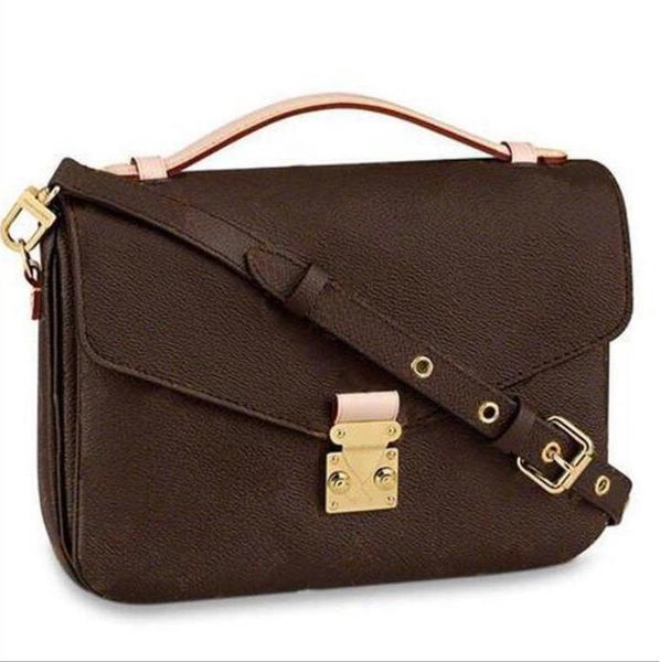 

l old flower v ox horn bag fashion pop single shoulder bag diagonal cross bags pu handbag chain women's postman's armpit