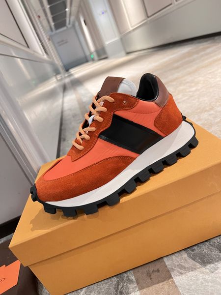 scarpe casual Designer versione top di lusso coppie scarpe da ginnastica con suola di fagiolo nero venerdì scarpe da papà importate pelle bovina impermeabile piumino personalizzato traspirante