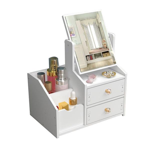 Aufbewahrungsboxen, Behälter, Make-up-Organizer, Schubladenbox, Spiegel-Organizer, Finishing, Hautpflege, Schminktisch, Maske, Lippenstift, Regal