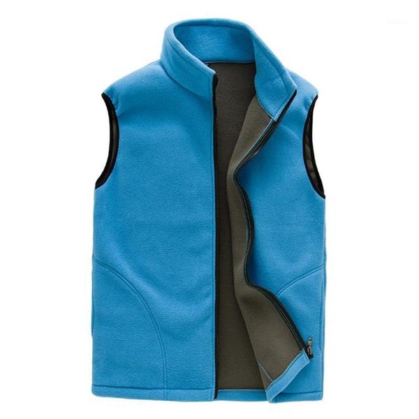 

men's vests whole- men's softshell fleece vest slim fit windproof235e, Black;white