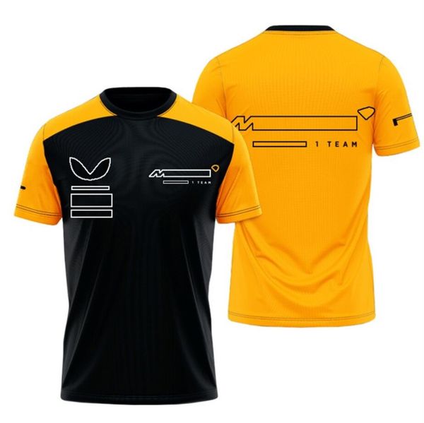 T-shirt F1 Nuova tuta da corsa a maniche corte Tifosi del team di Formula 1 personalizzata Stesso stile personalizzato