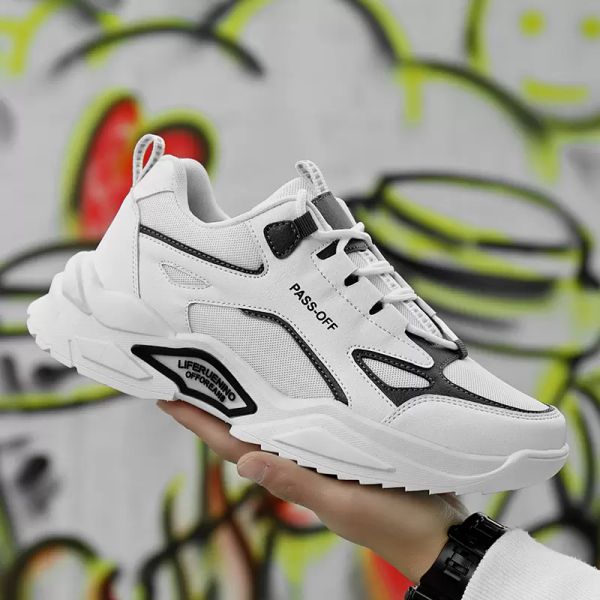 

suitable shoes for women men mens spring fall chaussures walking lightweight zapatos skateboard in stock six 39-44 kzc, Black