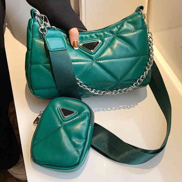 

50% off outlet online wholesale armpit hobo three in one single shoulder bag chaofa stick rhombic lattice mother bag