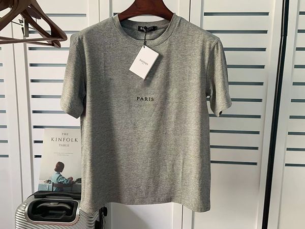 

designer mens t-shirts summer high-quality cotton chest letter printing womens same couple short sleeve round neck pullover casual fashion s, White;black
