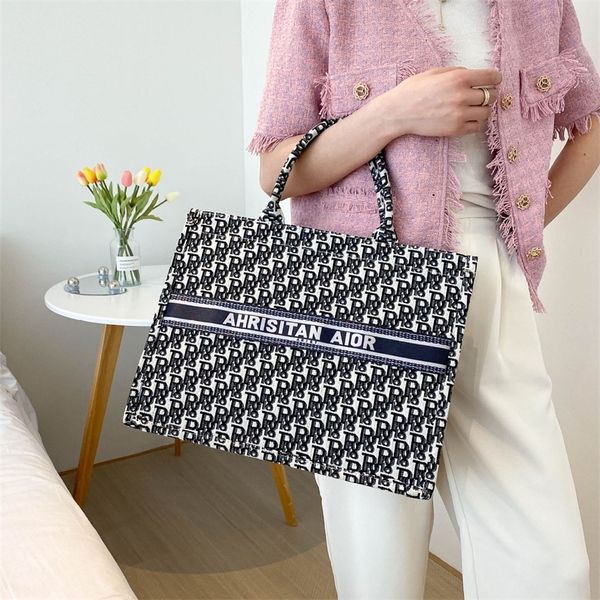 

women's single three-dimensional embroidery portable tote large 80% off wholesale store