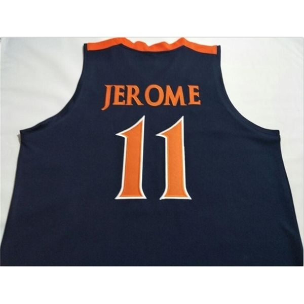 Chen37 Goodjob Männer Jugendfrauen Vintage Uva Cavalierss Ty Jerome #11 Basketball-Trikot-Größe S-6xl oder benutzerdefinierte Namen oder Zahlen-Trikotssey