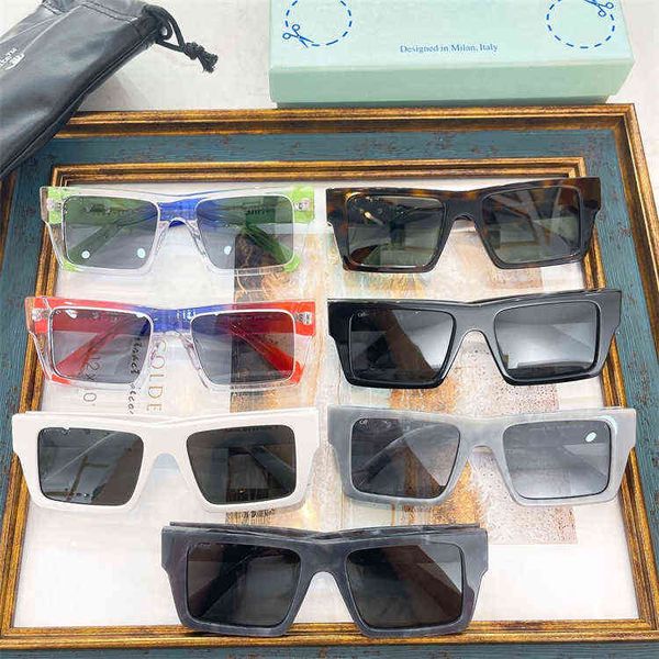

off trendy sunglasses box net red same fashion women luxury eyewear fashion, White;black