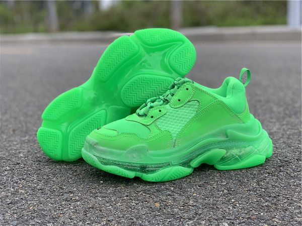 

shoes genuine blsk green daddy lovers' sports 35-45