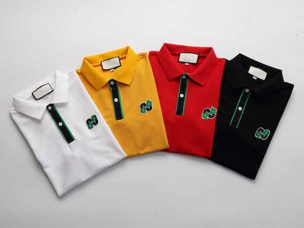 

2022 mens designer polos brand small horse crocodile embroidery clothing men fabric letter polo t-shirt o collar casual tee shirt m-3xl#19, White;black