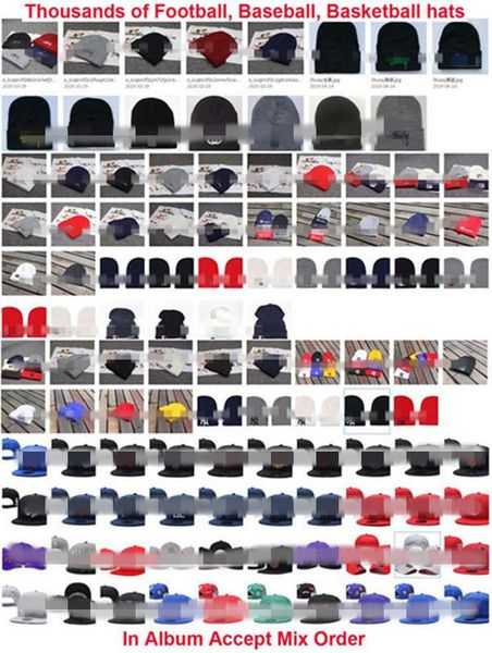 Mais novo 32Team Cap BeanieHat com Pom Hats Caps Sport Knit Beanie USA Football Winter Hat More 5000+ Accept Mix Order HHH