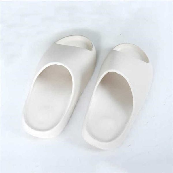 

mens slides footwear slippers desert sand summer brown flat men women beach resin slide sandal womens slipper graffiti bone rubber 20qt, Black